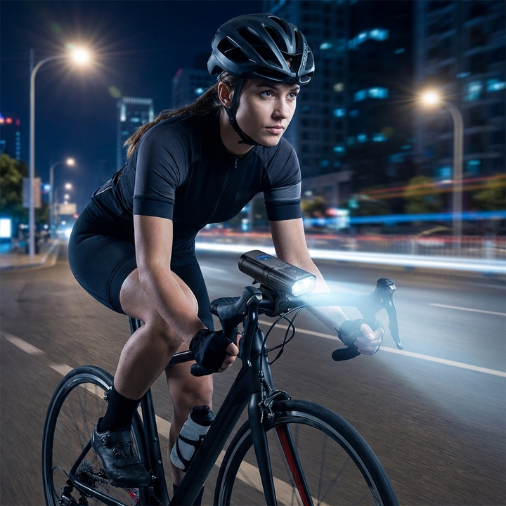 充電式LEDフロントバイクライト