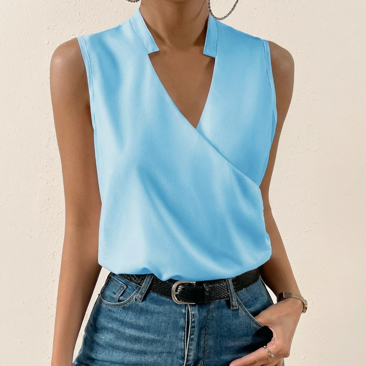 シックなノースリーブトップ（女性用）