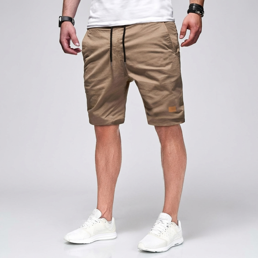 男性用ドローストリングショーツ