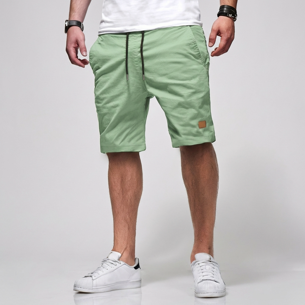 男性用ドローストリングショーツ