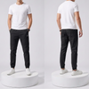 男性用エラスティックカーゴパンツ