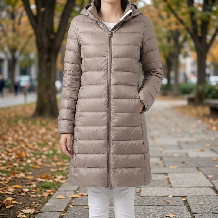 取り外し可能なフードジャケット - 女性用