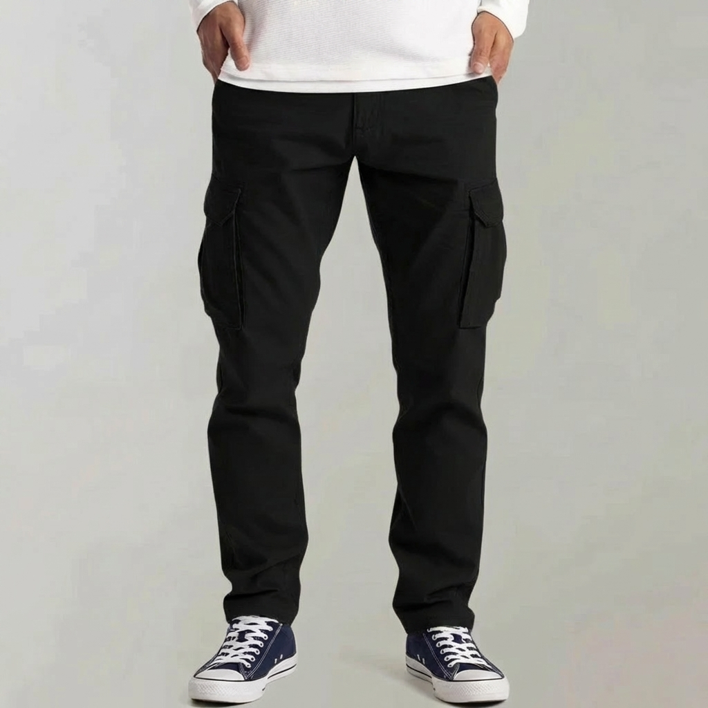 男性用モダンフィットカーゴパンツ