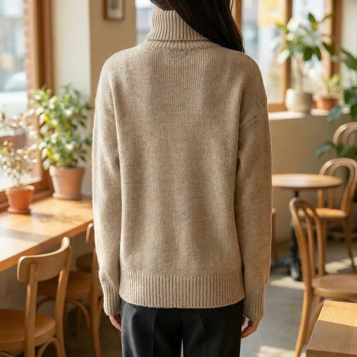 女性用タートルネックセーター