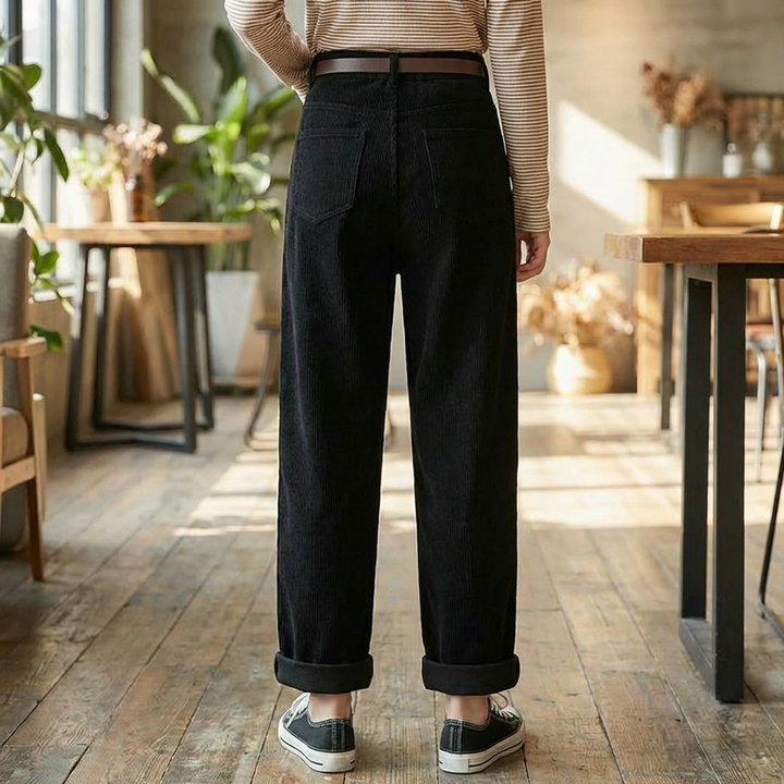女性用コーデュロイパンツ