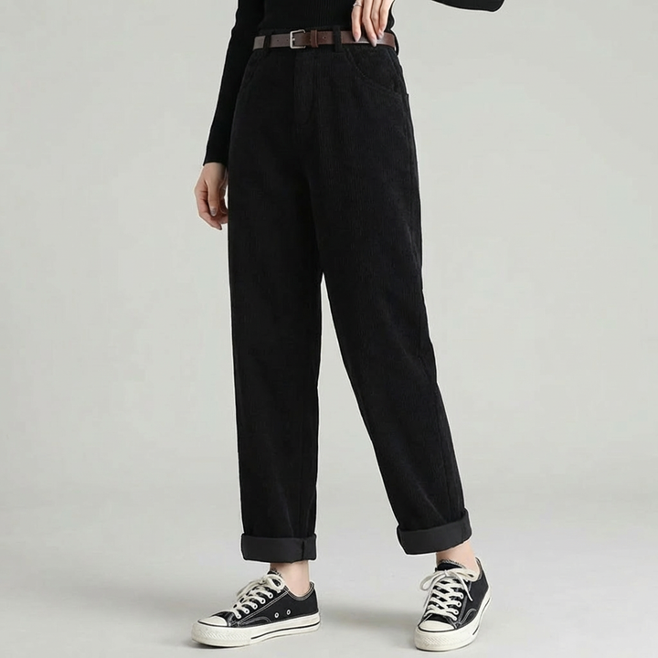 女性用コーデュロイパンツ