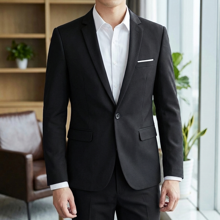 スリムフィットビジネスブレザー男性用