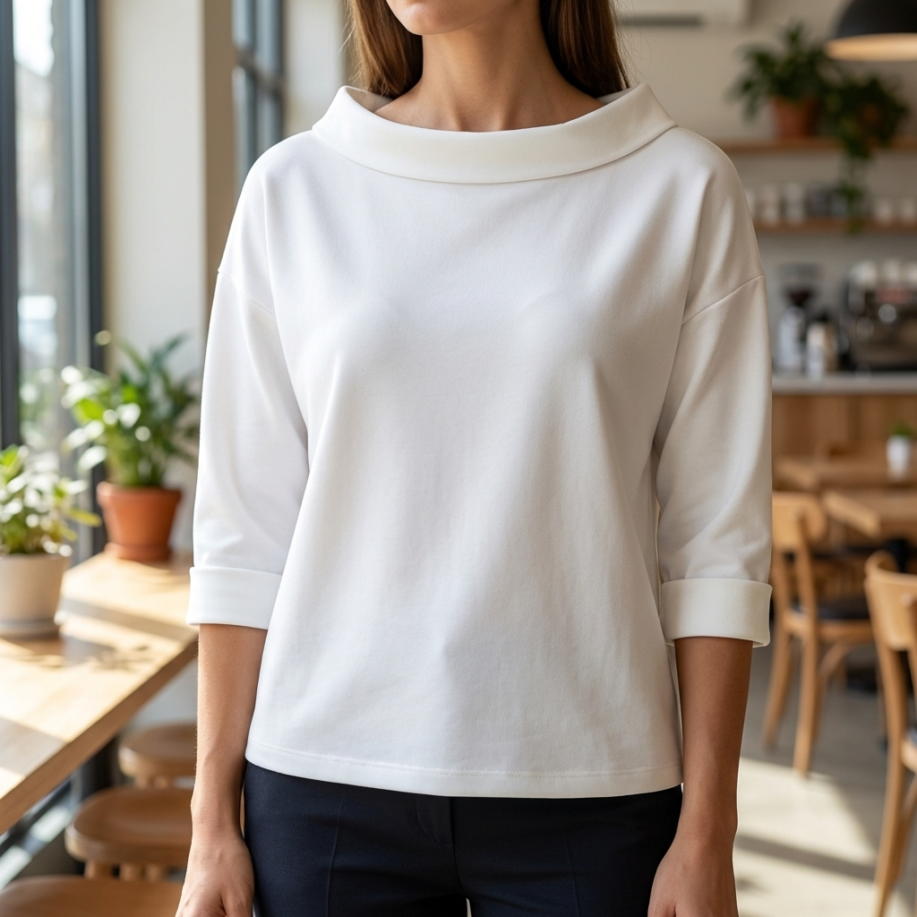 女性用春コットントップ