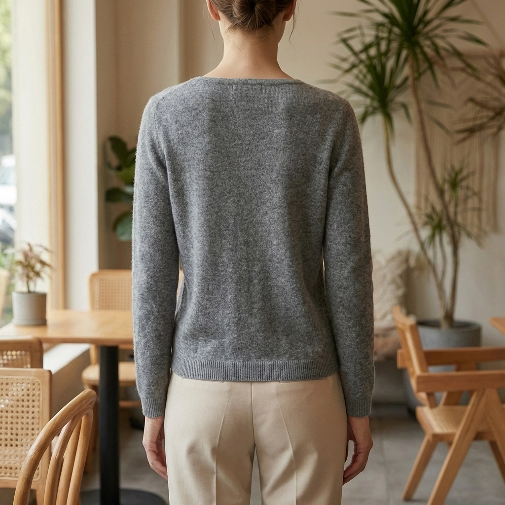 女性のロングスリーブブラウス