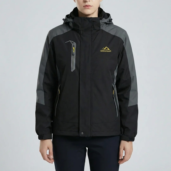 Hooded Windproof Outdoor Jacket for Women