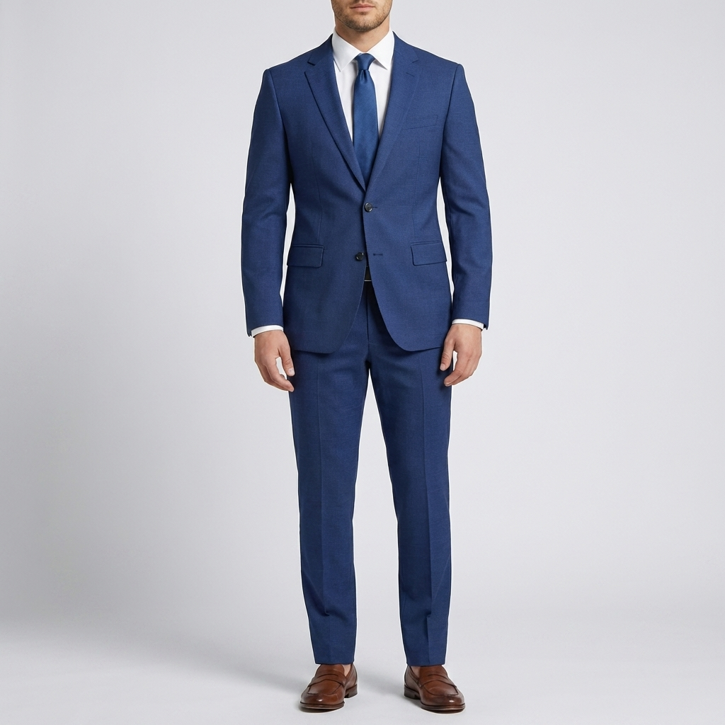 Two-Piece Casual Blazer And Trouser Set
