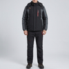 Insulated Hooded Outdoor Jacket And Pants Set