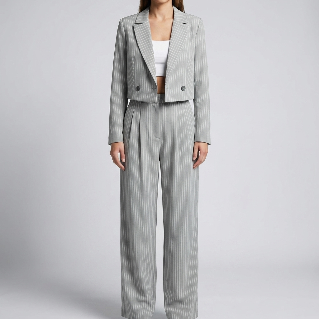 Two-Piece Blazer And Trouser Set for Women
