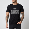 スリムフィット・スパンコールTシャツ（メンズ用）